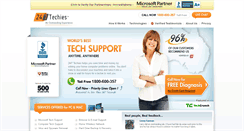 Desktop Screenshot of 247techiesau.com