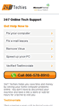 Mobile Screenshot of 247techiesau.com